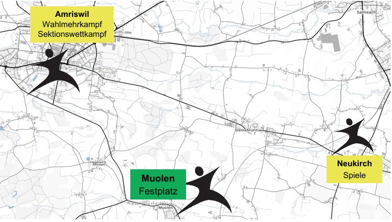 Karte der Veranstaltungsorte